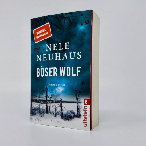 Buchcover und Innenansicht für das Buch: Böser Wolf