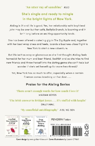 Buchcover und Innenansicht für das Buch: Aisling And The City