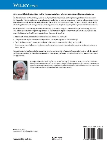 Buchcover und Innenansicht für das Buch: Plasma Science and Technology