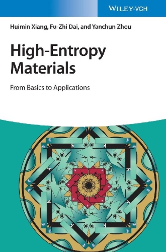 Buchcover und Innenansicht für das Buch: High-Entropy Materials