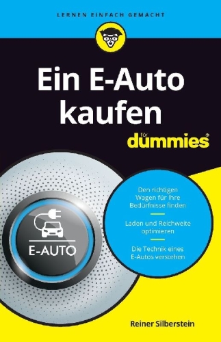 Buchcover und Innenansicht für das Buch: Ein E-Auto kaufen für Dummies