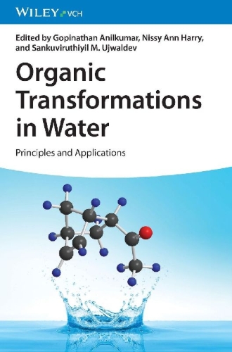Buchcover und Innenansicht für das Buch: Organic Transformations in Water