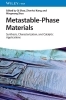 Buchcover und Innenansicht für das Buch: Metastable-Phase Materials