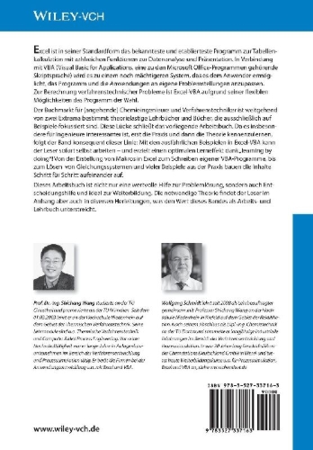 Buchcover und Innenansicht für das Buch: Berechnungen in der Chemie und Verfahrenstechnik mit Excel und VBA
