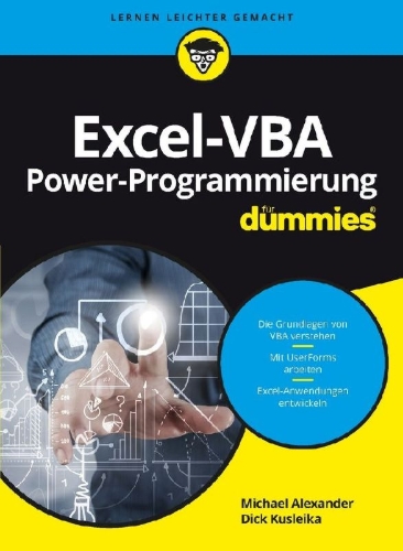 Buchcover und Innenansicht für das Buch: Excel-VBA Power-Programmierung für Dummies