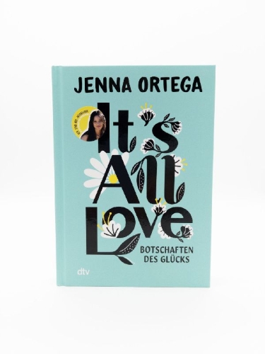 Buchcover und Innenansicht für das Buch: It's All Love - Botschaften des Glücks