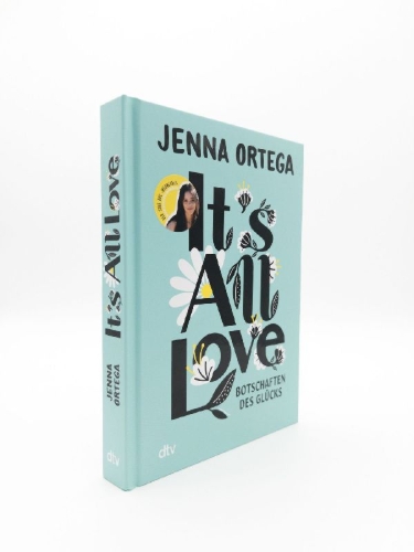 Buchcover und Innenansicht für das Buch: It's All Love - Botschaften des Glücks