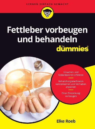 Buchcover und Innenansicht für das Buch: Fettleber vorbeugen und behandeln für Dummies