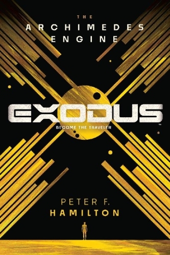 Buchcover und Innenansicht für das Buch: Exodus: The Archimedes Engine
