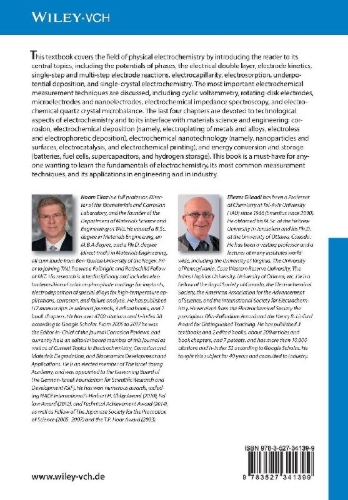 Buchcover und Innenansicht für das Buch: Physical Electrochemistry