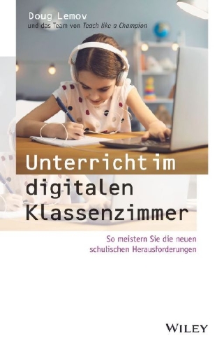 Buchcover und Innenansicht für das Buch: Unterricht im digitalen Klassenzimmer