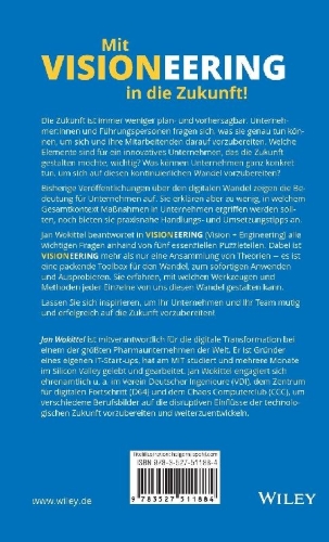 Buchcover und Innenansicht für das Buch: Visioneering