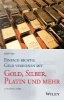 Buchcover und Innenansicht für das Buch: Einfach richtig Geld verdienen mit Gold, Silber, Platin und mehr