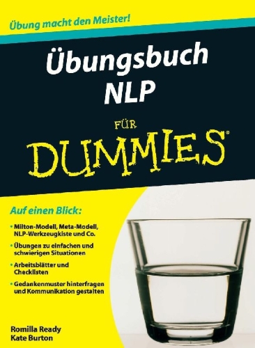 Buchcover und Innenansicht für das Buch: Übungsbuch NLP für Dummies