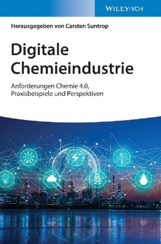 Buchcover und Innenansicht für das Buch: Digitale Chemieindustrie