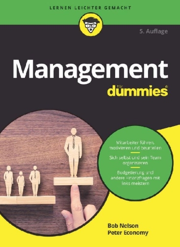 Buchcover und Innenansicht für das Buch: Management für Dummies
