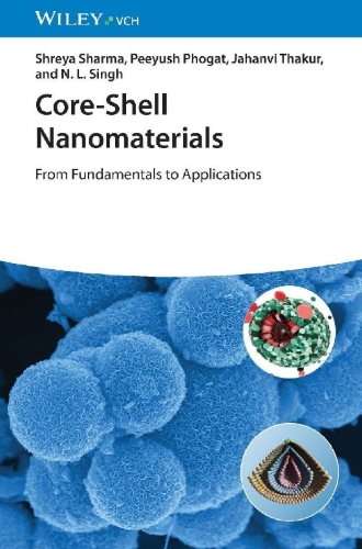 Buchcover und Innenansicht für das Buch: Core-Shell Nanomaterials