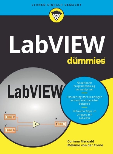 Buchcover und Innenansicht für das Buch: LabVIEW für Dummies