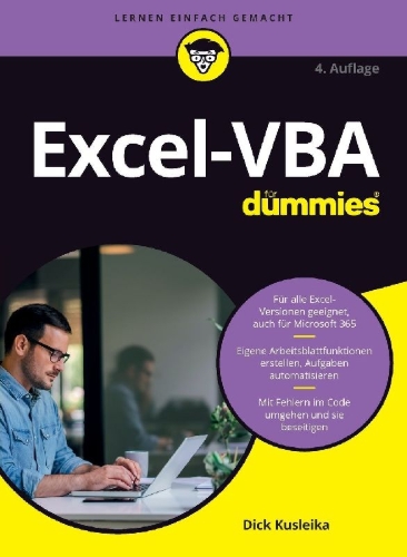 Buchcover und Innenansicht für das Buch: Excel-VBA für Dummies