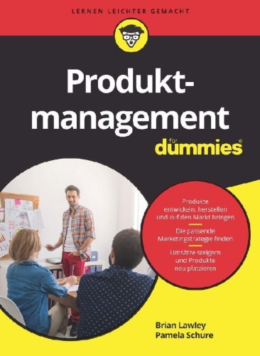 Buchcover und Innenansicht für das Buch: Produktmanagement für Dummies