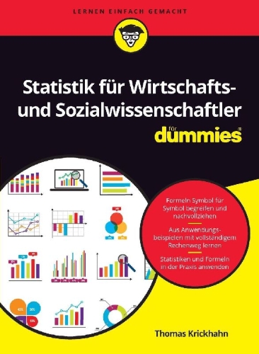 Buchcover und Innenansicht für das Buch: Statistik für Wirtschafts- und Sozialwissenschaftler für Dummies A2