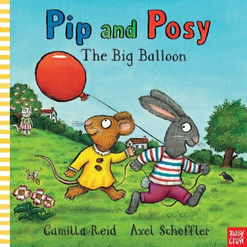 Buchcover und Innenansicht für das Buch: Pip and Posy: The Big Balloon