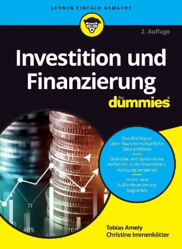 Buchcover und Innenansicht für das Buch: Investition und Finanzierung für Dummies