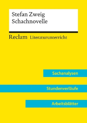Buchcover und Innenansicht für das Buch: Stefan Zweig: Schachnovelle (Lehrerband) | Mit Downloadpaket (Unterrichtsmaterialien)
