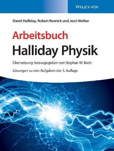 Buchcover und Innenansicht für das Buch: Arbeitsbuch Halliday Physik