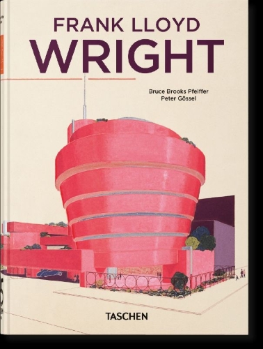 Buchcover und Innenansicht für das Buch: Frank Lloyd Wright