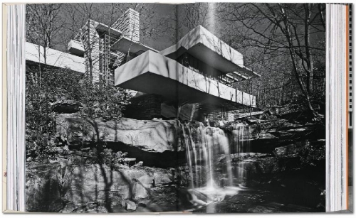 Buchcover und Innenansicht für das Buch: Frank Lloyd Wright