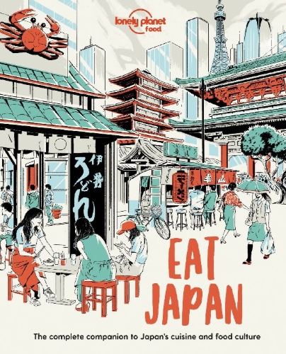 Buchcover und Innenansicht für das Buch: Lonely Planet Eat Japan