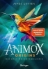 Buchcover und Innenansicht für das Buch: Animox Origins 3. Das Geheimnis des Kolibris