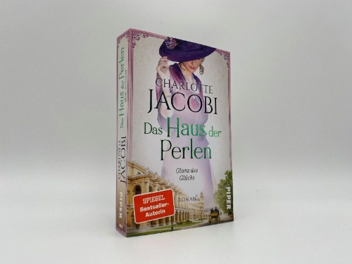 Buchcover und Innenansicht für das Buch: Das Haus der Perlen - Glanz des Glücks