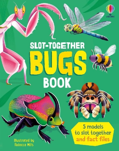 Buchcover und Innenansicht für das Buch: Slot-Together Bugs Book