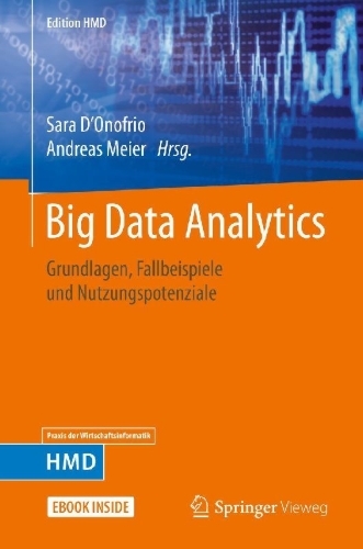 Buchcover und Innenansicht für das Buch: Big Data Analytics