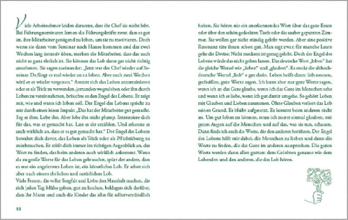 Buchcover und Innenansicht für das Buch: 33 Helferengel für jede Lebenslage