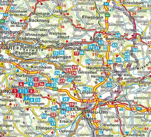 Buchcover und Innenansicht für das Buch: Schwäbische Alb Ost