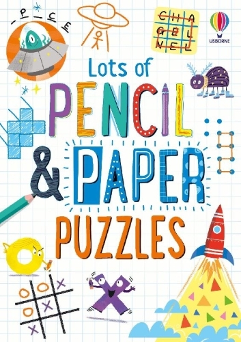 Buchcover und Innenansicht für das Buch: Lots of Pencil and Paper Puzzles