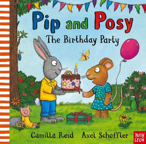 Buchcover und Innenansicht für das Buch: Pip and Posy: The Birthday Party