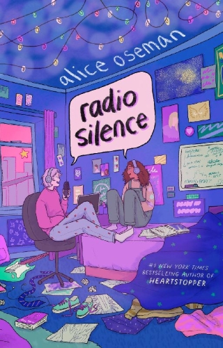 Buchcover und Innenansicht für das Buch: Radio Silence