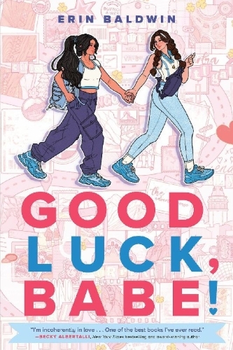 Buchcover und Innenansicht für das Buch: Good Luck, Babe!