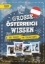 Buchcover und Innenansicht für das Buch: Das große Österreich-Wissen - 365 Fragen für schlaue Köpfe