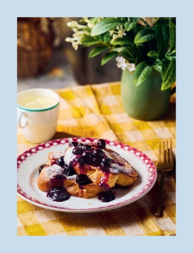 Buchcover und Innenansicht für das Buch: The Official Pumpkin Spice Café Cookbook