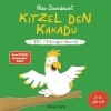 Buchcover und Innenansicht für das Buch: Kitzel den Kakadu - Ein Mitmachbuch zum Schütteln, Schaukeln, Pusten, Klopfen und sehen, was dann passiert. Von 2 bis 4 Jahren. Vom Bestsellerautoren (Schüttel den Apfelbaum)