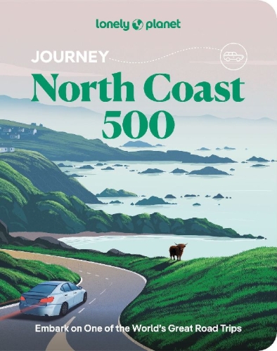 Buchcover und Innenansicht für das Buch: Lonely Planet Journey North Coast 500