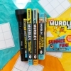 Buchcover und Innenansicht für das Buch: Murdle Jr.: Summer Fun!