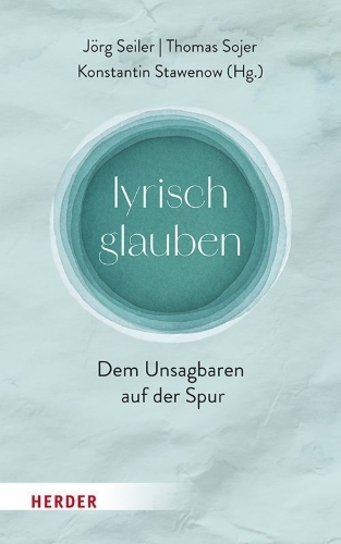 Buchcover und Innenansicht für das Buch: lyrisch glauben