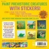 Buchcover und Innenansicht für das Buch: Paint by Sticker Kids: Dinosaurs