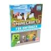 Buchcover und Innenansicht für das Buch: Minecraft Beginner's Guide. Start Your Survival and Creative Journeys